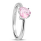 Anello cuore donna in argento 925% regolabile