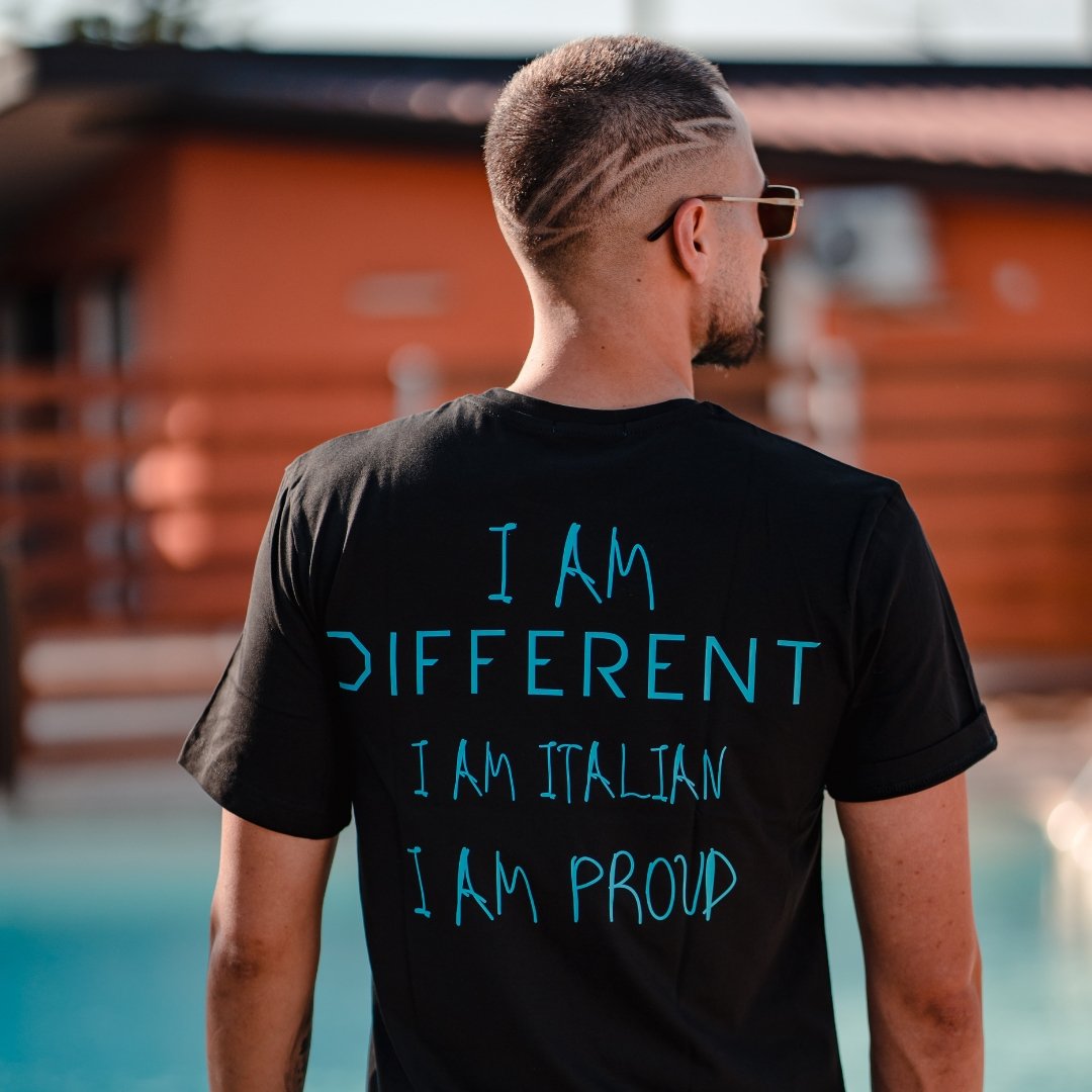 DFT Shirt Italian Proud | Black & Tiffany