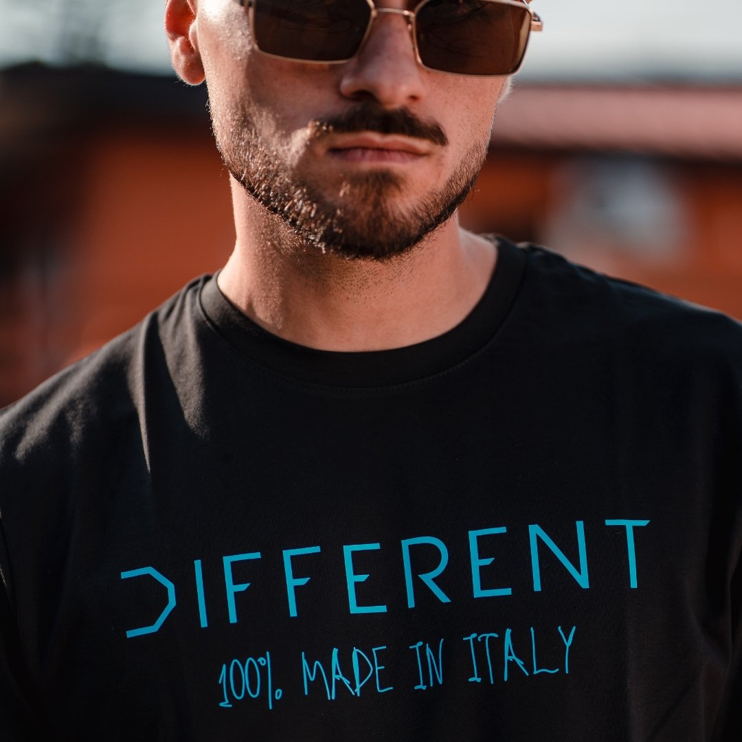 DFT Shirt Italian Proud | Black & Tiffany