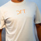 DFT SHIRT BASIC WHITE &amp; ORANGE