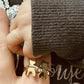 Anello donna con bambini, personalizzabile in argento 925%