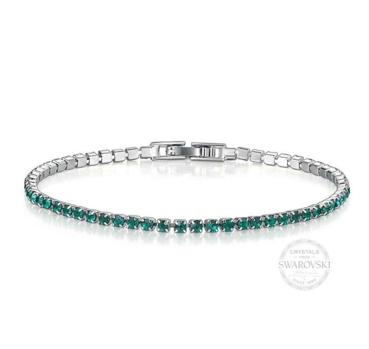 Bracciale Tennis Acciaio Unisex