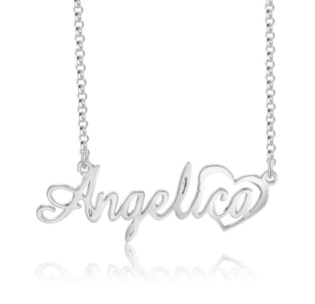 Collana Argento Personalizzata Cuore