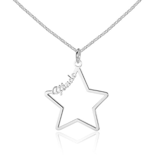 Collana Argento Personalizzata Stella