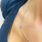 Collana rosario in argento 925 %