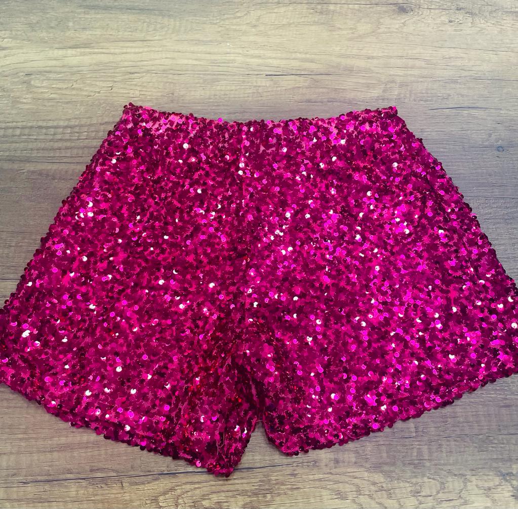 Pantaloncino paillettes