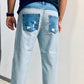 BICOLOR DETAILS JEANS